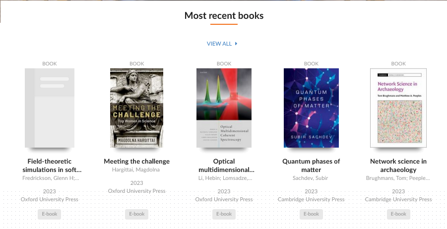 CERN Library Catalogue