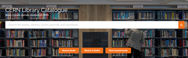 CERN Library Catalogue